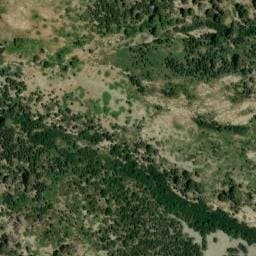Vue satellite de Bergeries de Chieni à Casamaccioli