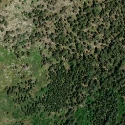 Vue satellite de Source de Castagnolu à Corte