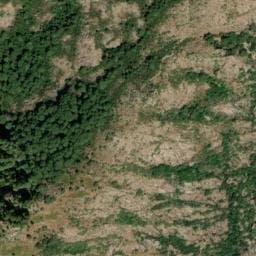 Vue satellite de Source de Firuletu à Évisa