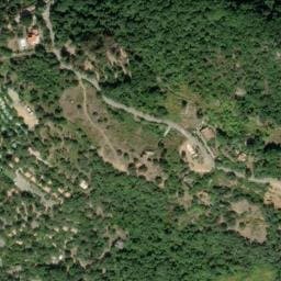 Vue satellite de Les Oliviers à Marignana