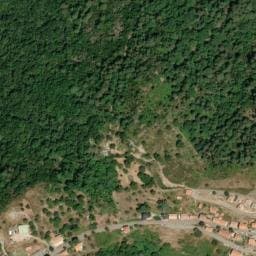 Vue satellite de Fontaine A Impicciata d'Evisa à Évisa