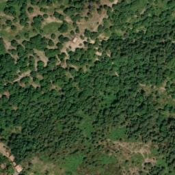 Vue satellite de Fontaine de la Châtaigneraie d'Evisa à Évisa