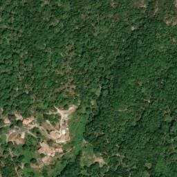 Vue satellite de Fontaine de Podingo à Renno