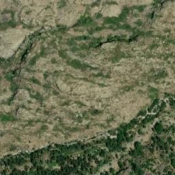 Vue satellite de Source de la passerelle à Orto