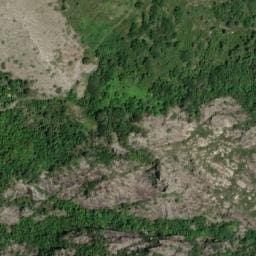 Vue satellite de Abri du Razzu Biancu à Venaco