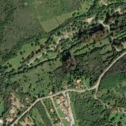 Vue satellite de Plage d'Arone à Cargèse