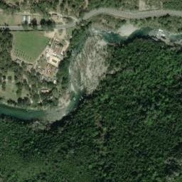 Vue satellite de U Sortipiani à Zuani