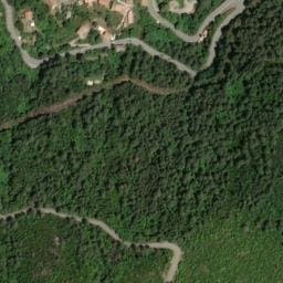 Vue satellite de Fontaine d'I Ghjatti Suprani à Muracciole