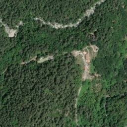Vue satellite de Fontaine du Hameau de Canaglia à Vivario