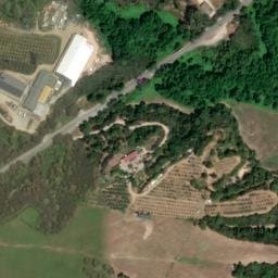 Vue satellite de Domaine Caniciololetto à Tallone
