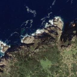 Vue satellite de Source d'Omigna à Cargèse