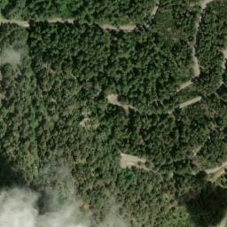Vue satellite de Fontaine nivelée de Sorba à Muracciole