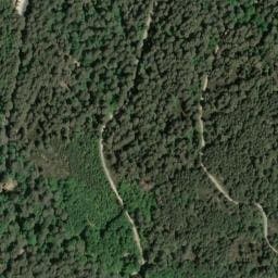 Vue satellite de Fontaine d'Alzarella à Vivario
