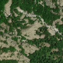 Vue satellite de Source de Portetu à Vivario