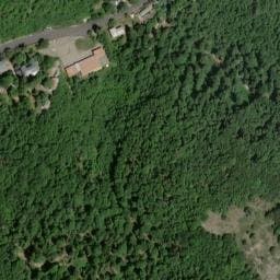 Vue satellite de Aire de bivouac La Halte Du Prince à Bocognano