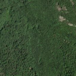 Vue satellite de Fontaine de la femme perdue à Vivario