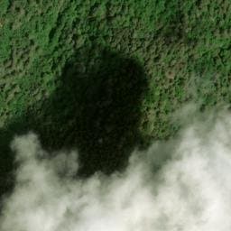 Vue satellite de Source Santa Maria à Ghisoni