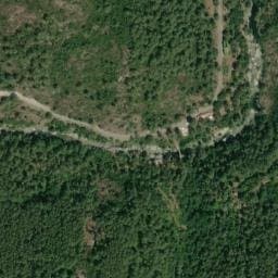 Vue satellite de Fontaine de Pajanellu à Ghisoni
