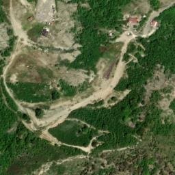 Vue satellite de Bivouac de Capanelle à Bocognano
