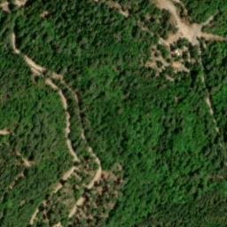 Vue satellite de Relais San Petru di Verde à Palneca