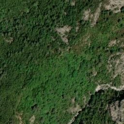 Vue satellite de Source d'Ortola à Bastelica