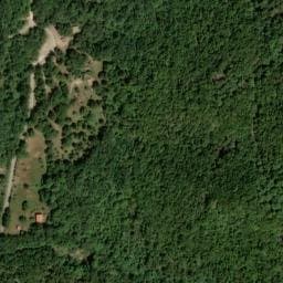 Vue satellite de Camping à Bastelica à Bastelica