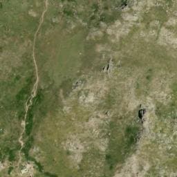 Vue satellite de Refuge de Prati à Palneca