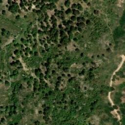 Vue satellite de Fontaine de Vallecionca à Zicavo