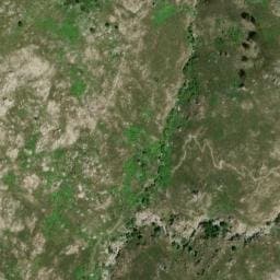 Vue satellite de Source de Valdo Bouio à Olivese