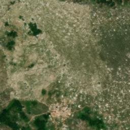 Vue satellite de Refuge d'Asinau à Quenza