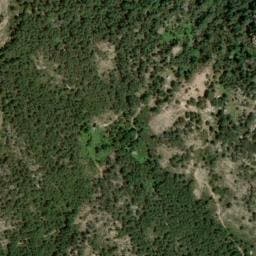 Vue satellite de Refuge d'I Paliri à Quenza