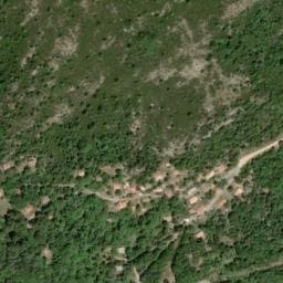 Vue satellite de Fontaine-lavoir de Cantoli à Serra-di-Scopamène