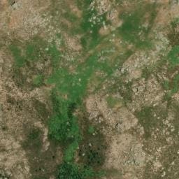 Vue satellite de Source di u Salge à Moca-Croce