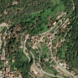 Vue satellite de U Fragnonu à Altagène