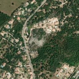 Vue satellite de Aire de camping-car à San-Gavino-di-Carbini à San-Gavino-di-Carbini