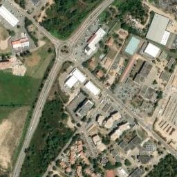 Vue satellite de Arutoli à Porto-Vecchio