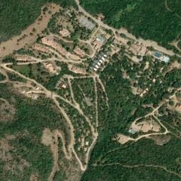 Vue satellite de U Pirellu à Porto-Vecchio