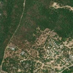 Vue satellite de Le Damier à Pianottoli-Caldarello